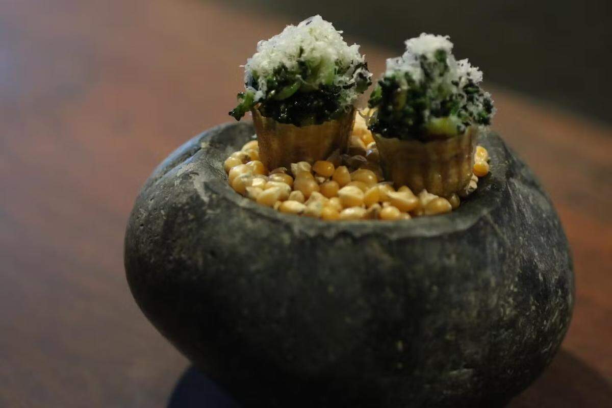 Michelin Star restaurant Six Test Kitchen in Paso Robles serves a 12-course tasting menu four nights a week.