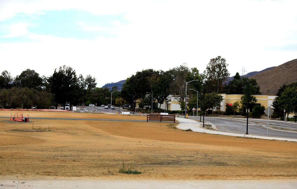 San Luis Ranch development is moving along. This area will be the business retail portion of the project.
