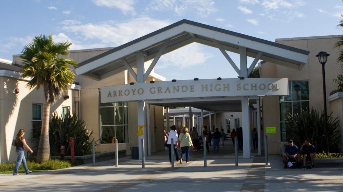 Arroyo Grande High School went on a brief lockdown on Friday.