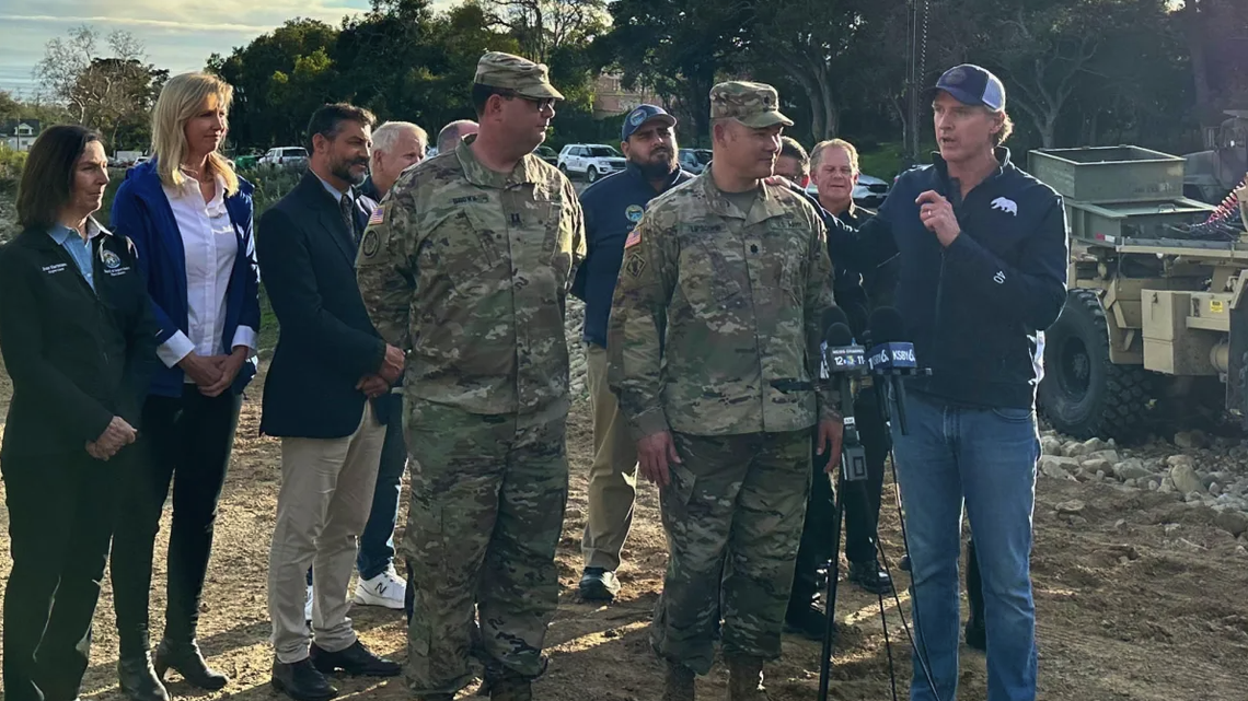 Gov. Newsom visits Santa Barbara County, calls community’s resilience an ‘inspiration’