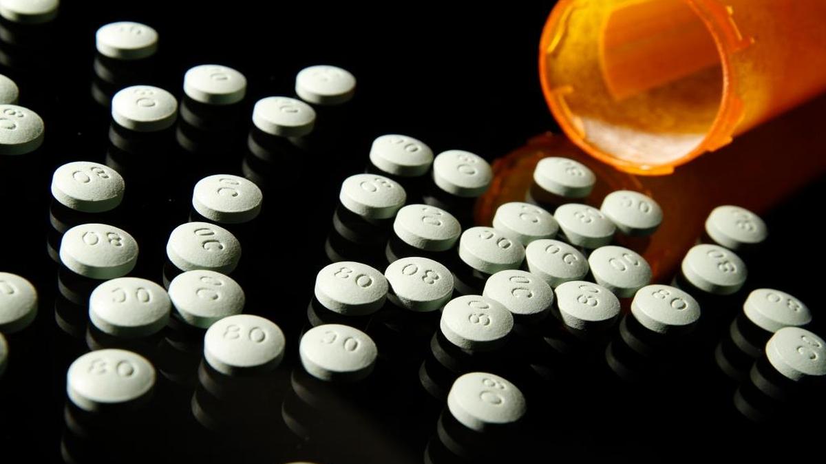 OxyContin, in 80 mg pills, in a 2013 file image.