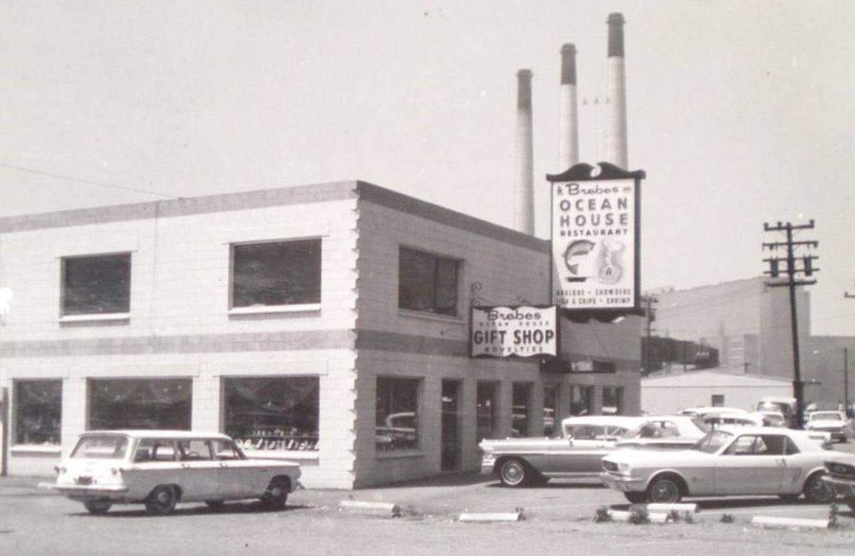 Brebes Seafood restaurant, now Giovanni’s, in 1966.