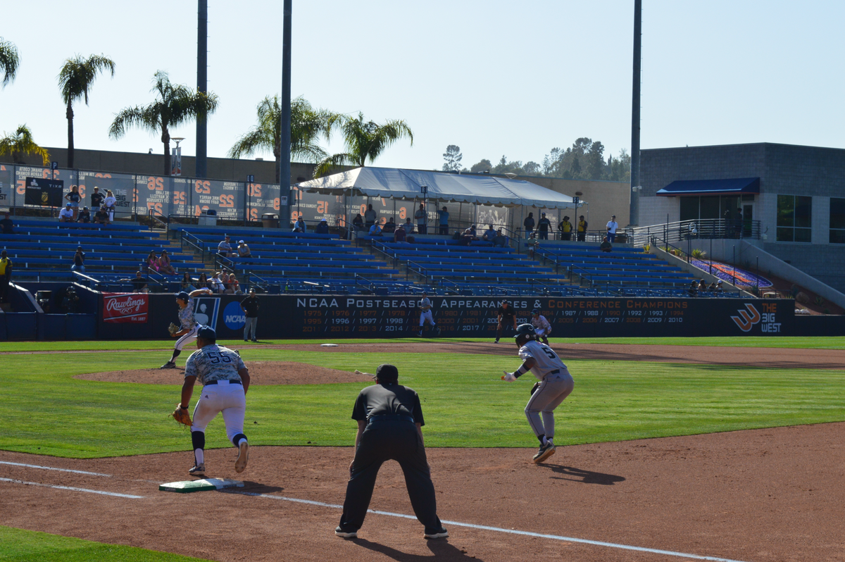 Cal Poly lost to UC Irvine 15-3 in the Big West Championships at Cal State Fullerton’s Goodwin Field on May 23, 2024.