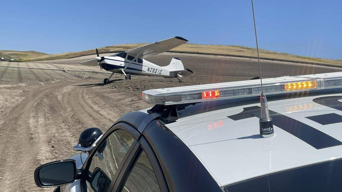 A plane on its way to Paso Robles “suffered a catastrophic engine failure” in Kern County, and made a safe emergency landing in an agriculture field on Wednesday, May 17, 2023.