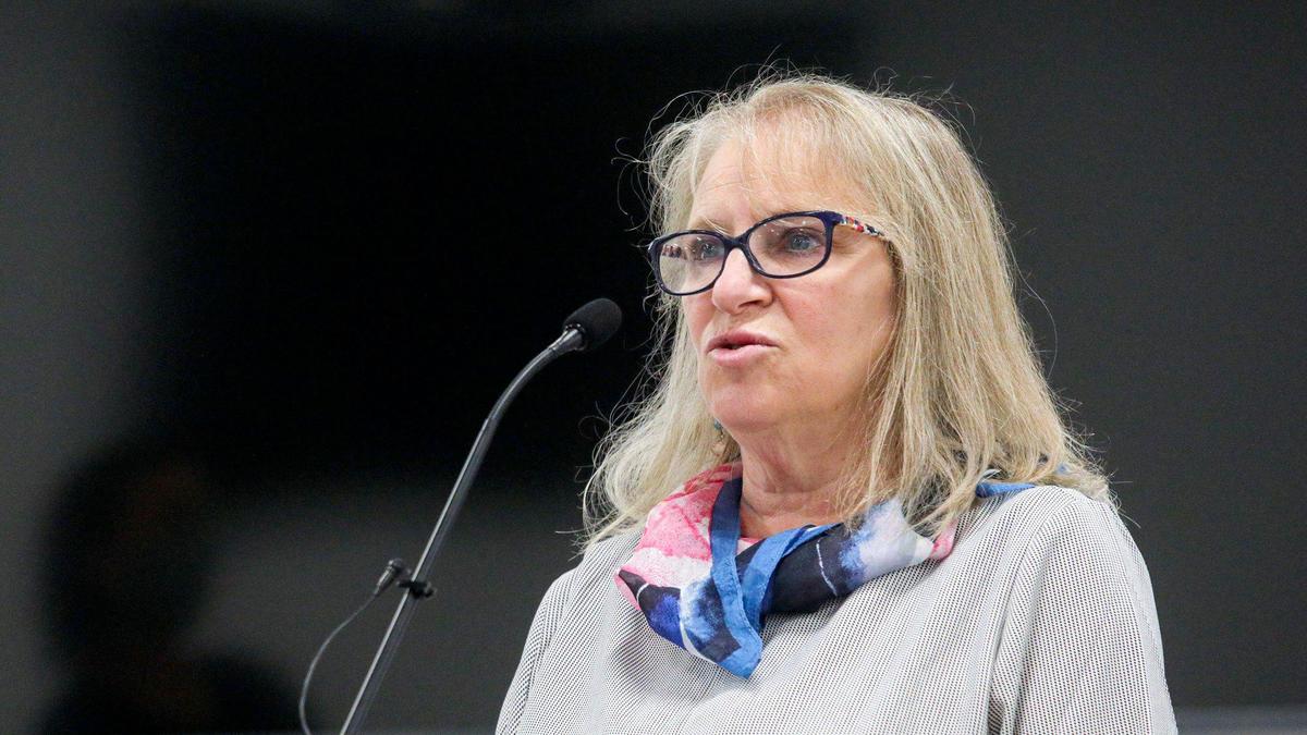 Dr. Penny Borenstein, county health officer, talks about San Luis Obispo county coronavirus numbers being grouped with counties in Southern California.