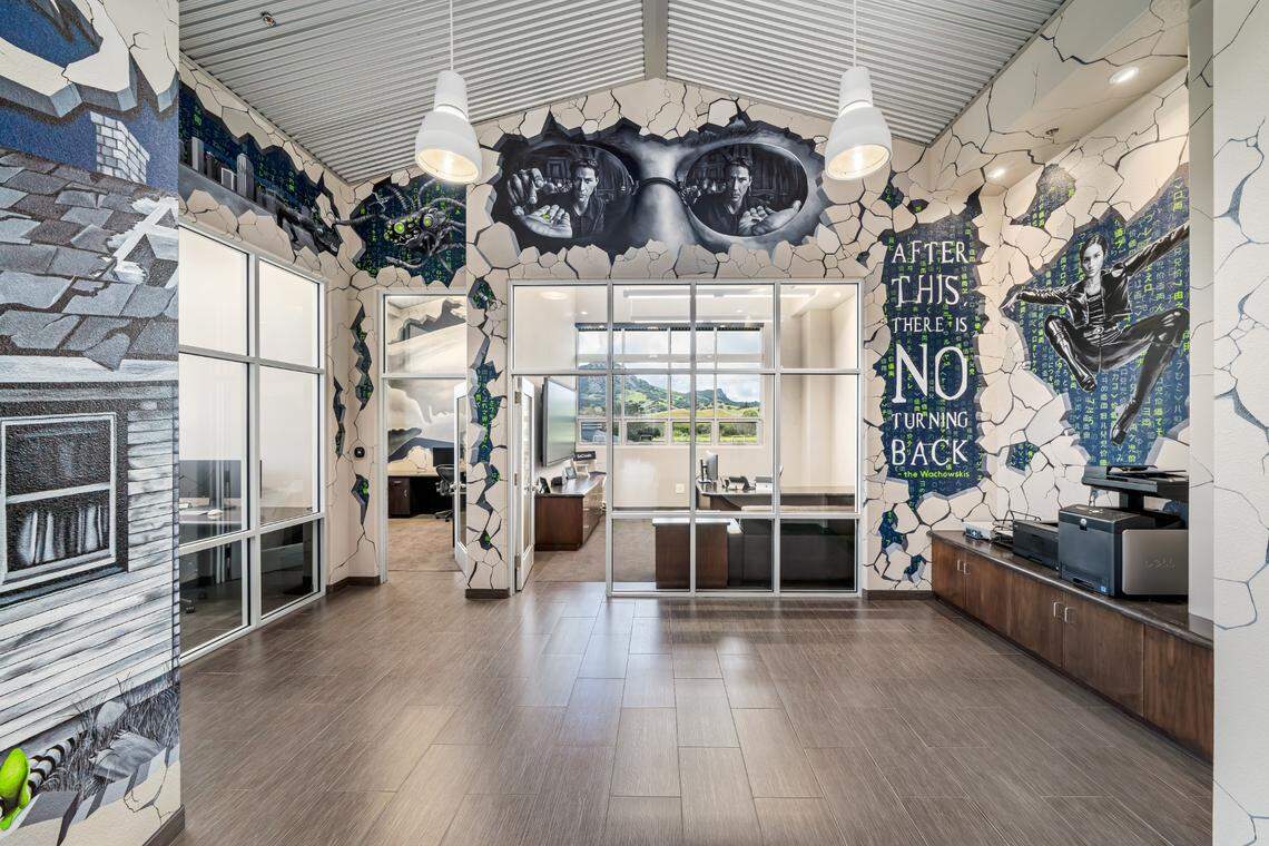 The software company SoCreate unveiled a series of murals at the Cal Poly Technology Park on Thursday, Aug. 29, 2024.