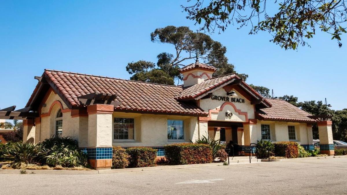 The Grover Beach train station.