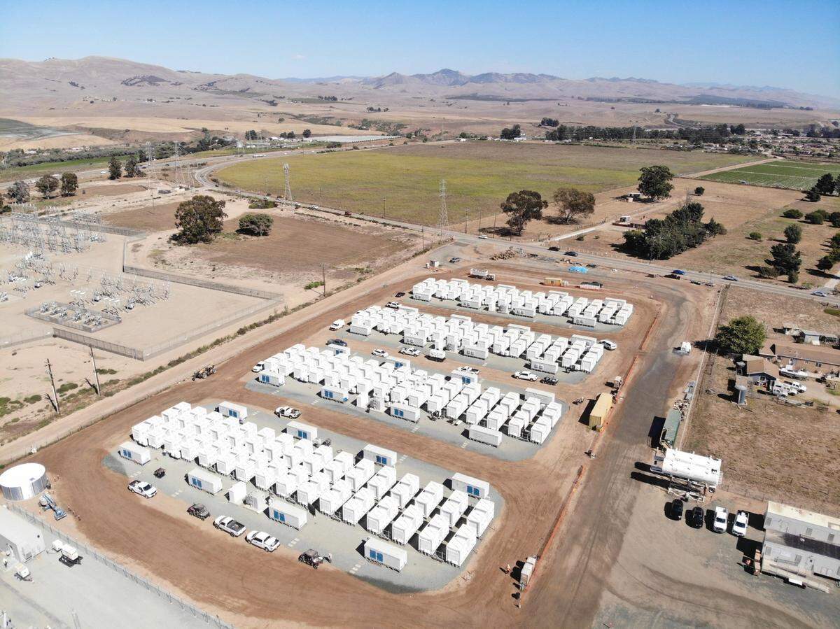 The Caballero Battery Energy Storage project in Nipomo will store 100 megawatts of electricity.