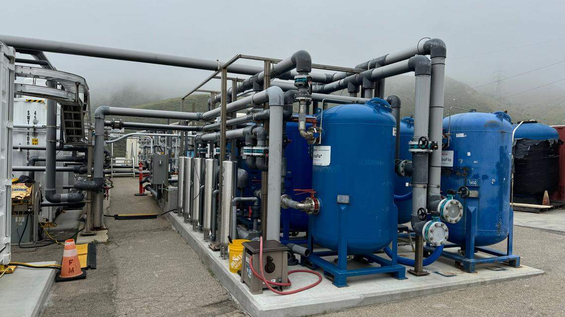 Diablo Canyon nuclear power plant has its own desalination facility.