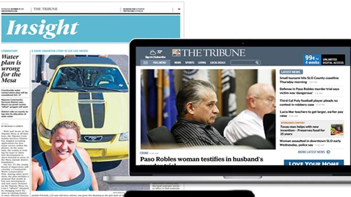 The Tribune has a new look in print and online.
