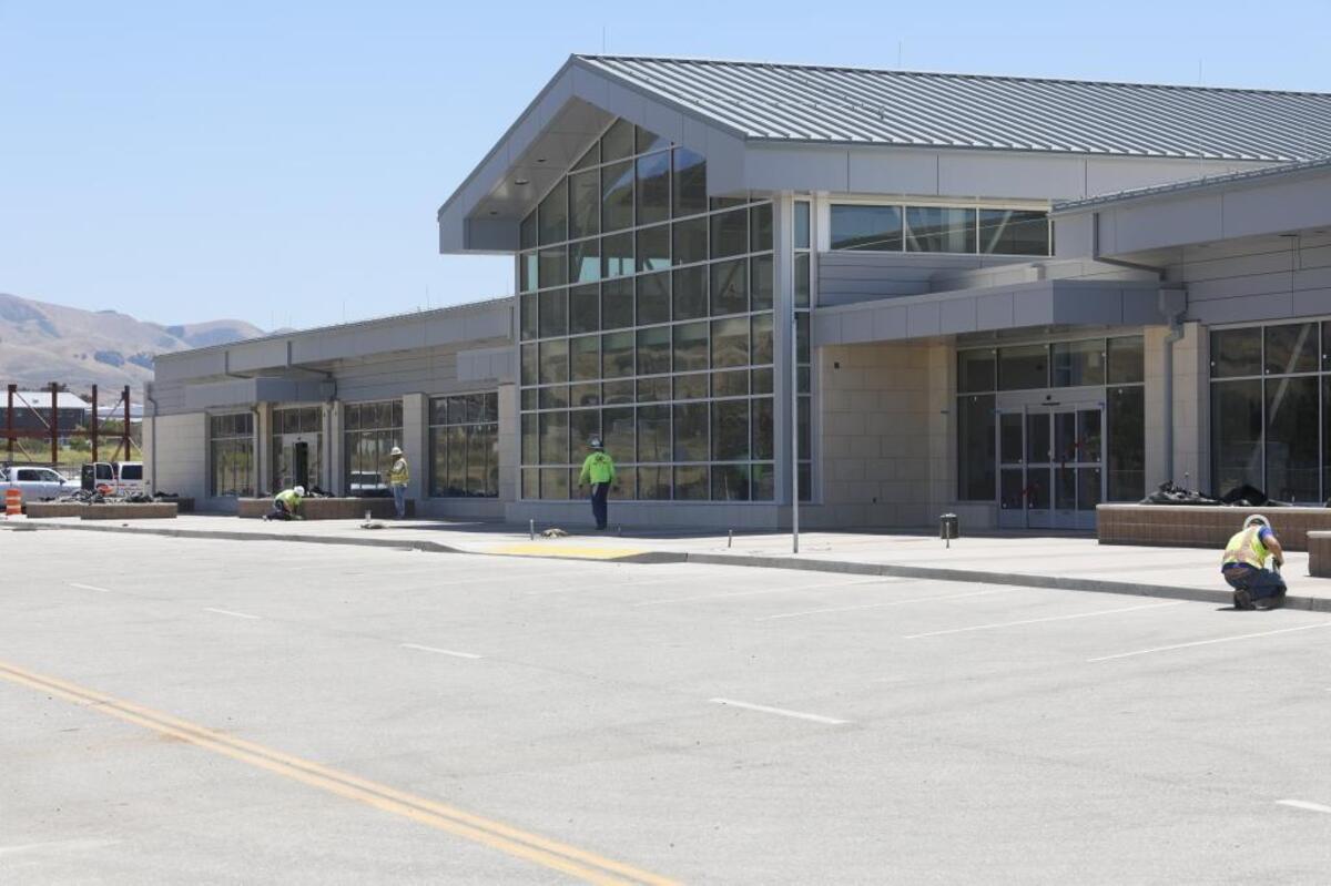 2017: Work continues on the San Luis Obispo County regional airport terminal expansion on May 23, 2017.