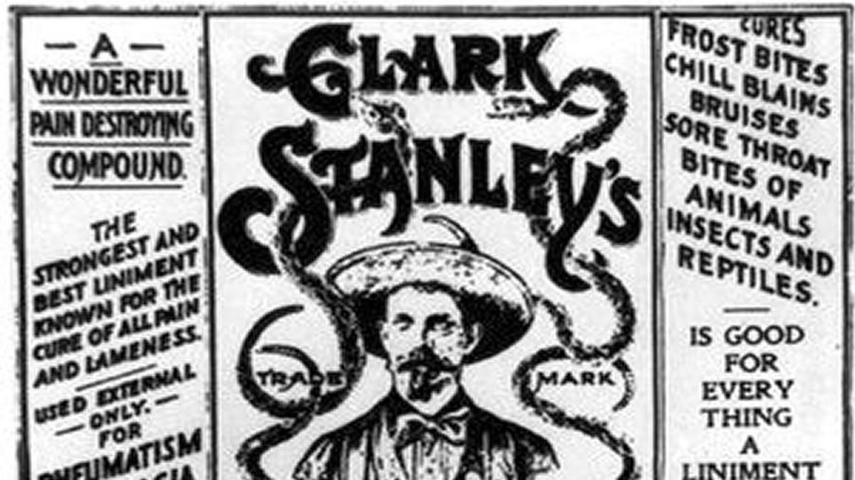 Clark Stanley’s Snake Oil Liniment