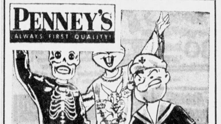 What did Halloween look like in SLO’s early days? Costume parties and clever tricks