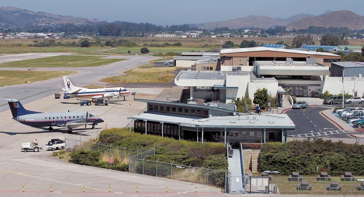 2006: A view of the San Luis Obispo County Regional Airport.