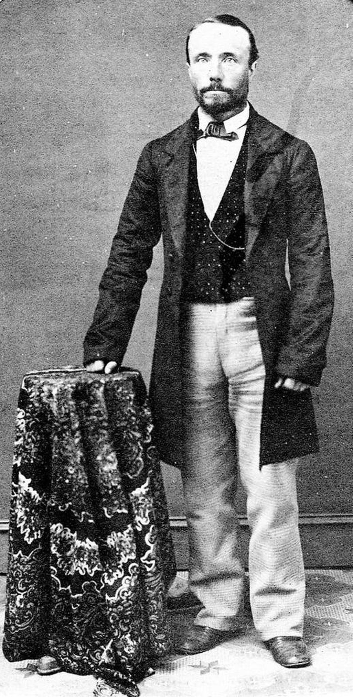 Walter Murray as a young attorney in 1858. He would be elected district attorney and judge in addition to founding the San Luis Obispo Tribune on Aug. 7, 1869.