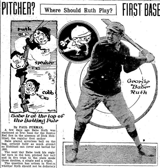 How Babe Ruth found fame, fortune as pro baseball player | San Luis ...