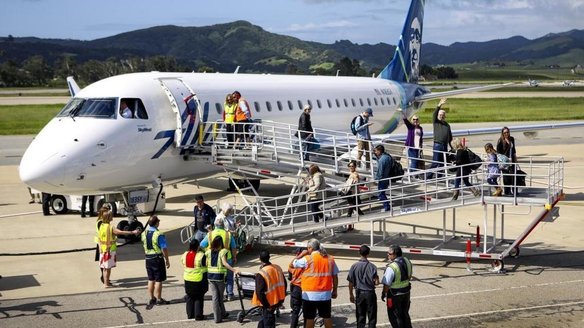 Central Coast residents traveling to and from Seattle on Alaska Airlines will have to use smaller carry-on luggage beginning June 2018.