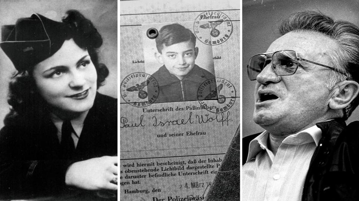 Rolande “Frenchy” Amundson, left, served as a spy with the French resistance, Paul Wolff escaped Nazi Germany after Kristallnacht, and Thomas Blatt survived the Sobibor death camp in Poland.