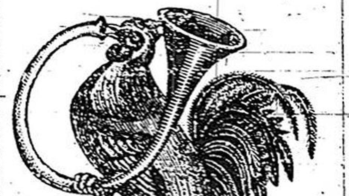 The official symbol of the Democratic Party is the rooster. This is from an 1868 advertisement in the San Luis Obispo Pioneer.