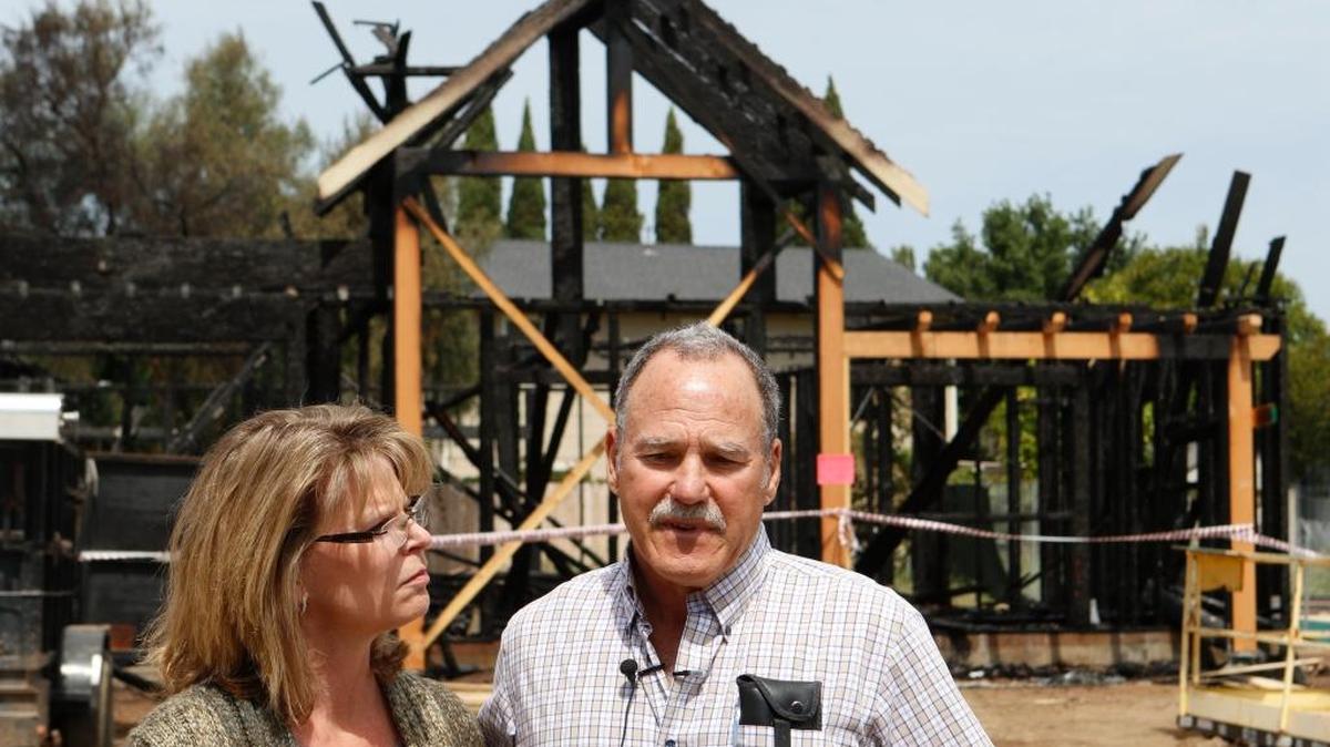 In April 2016, Donna and Greg France’s farmworker housing project was the victim of a hate crime when someone burned one of the homes and damaged another.