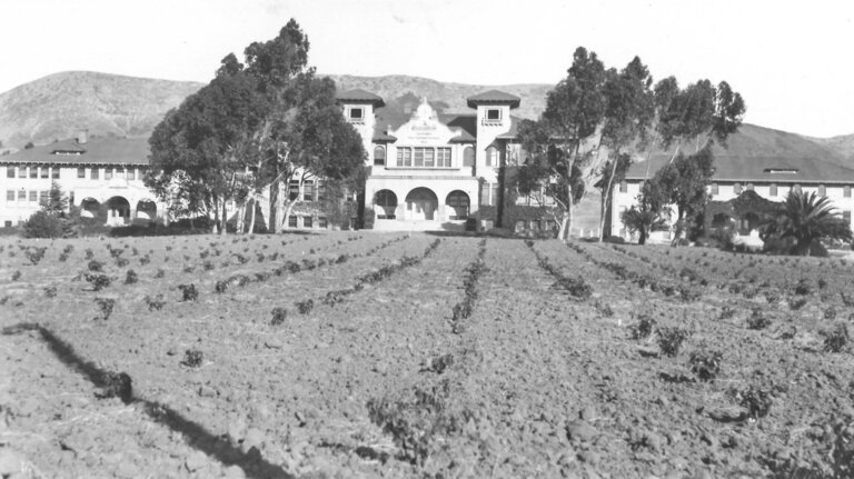 Cal Poly is hard to get into now. Once, you just needed to graduate eigth grade