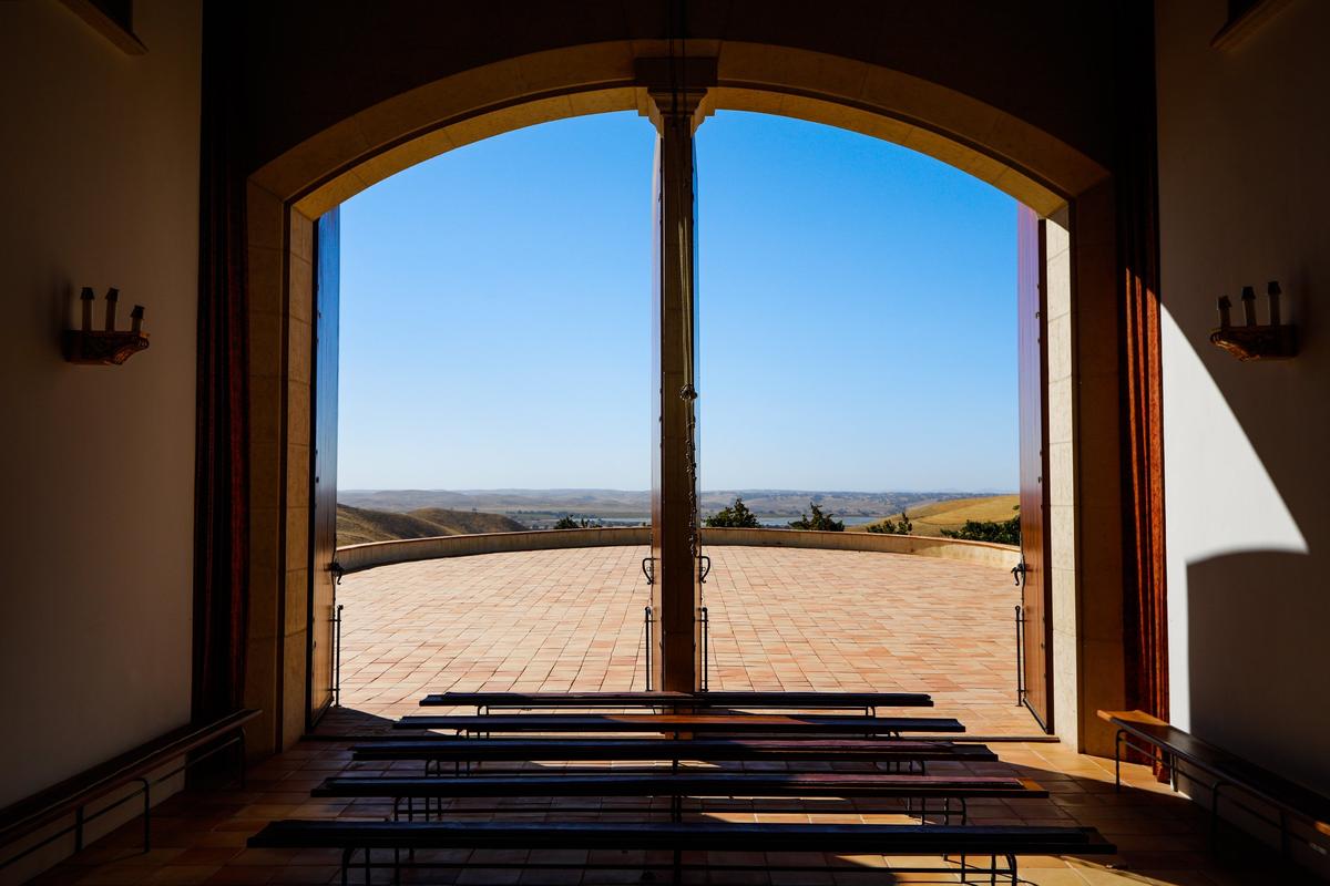 The chapel was dedicated to Junipero Serra after the pope canonized him in 2014, and is formally known as the Serra Chapel. Photo by Joe Johnston 11-08-18