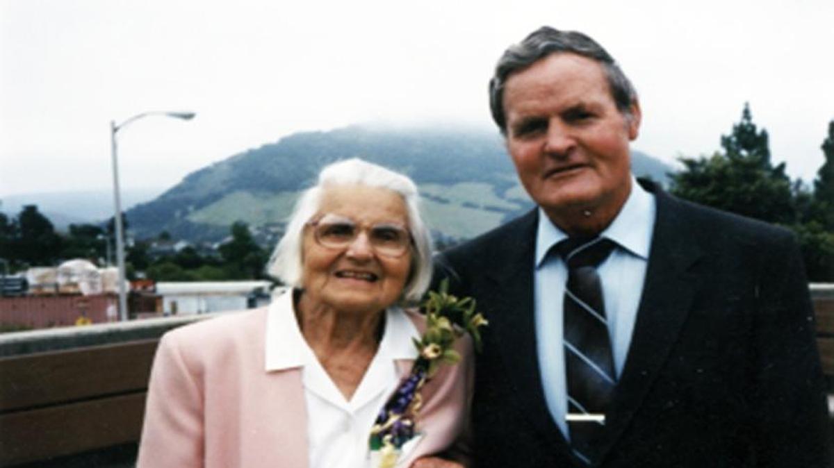 Two of the Martin Luther King Jr. Scholarship BBQ co-founders, Jennie Hiltel and Dale Federer, in 1995.