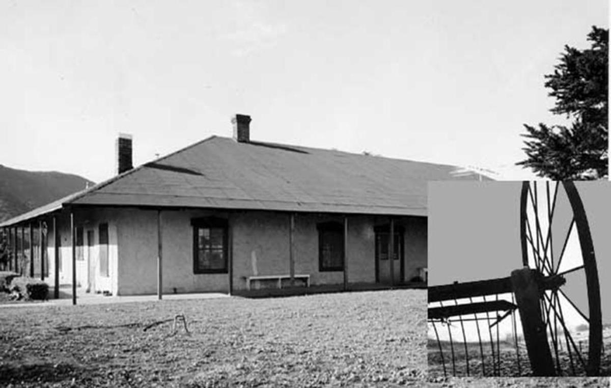 The restored Canet Adobe near Morro Bay.
