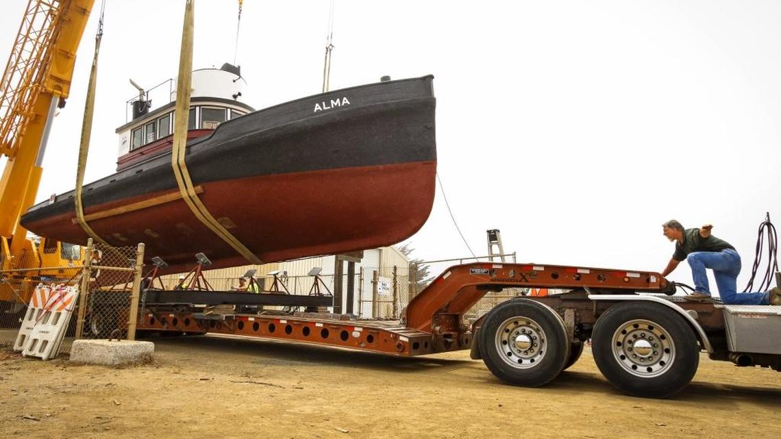 Tugboat restored that rescued crew of S.S. Montebello off SLO County