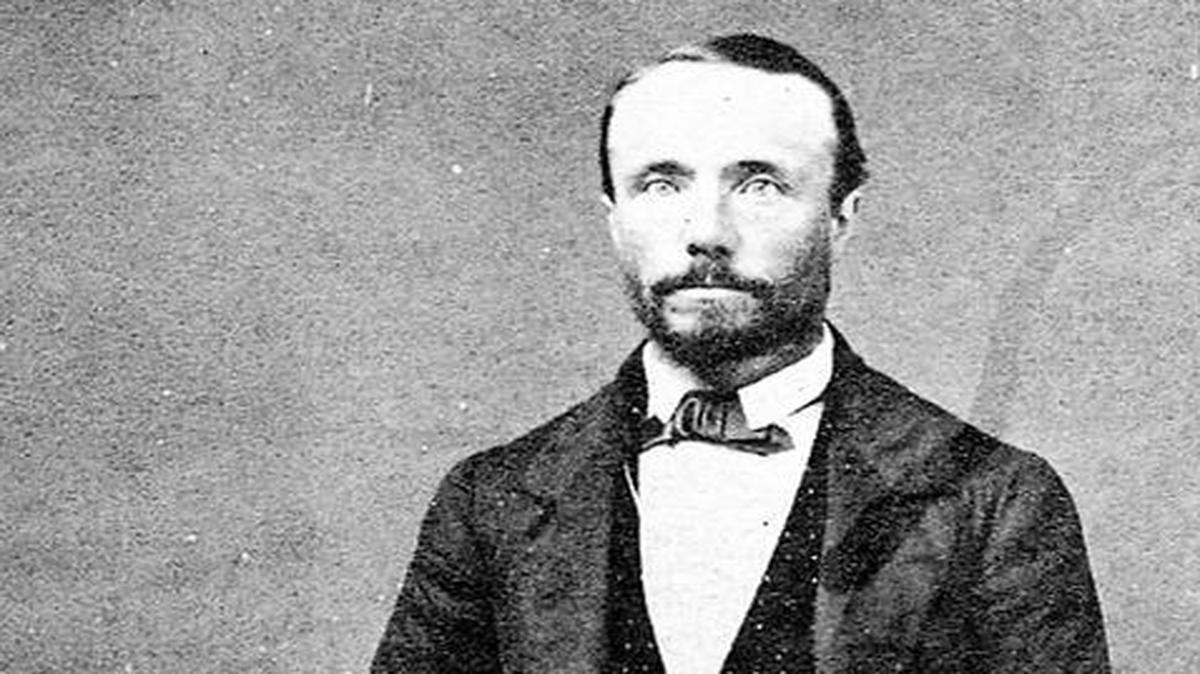 A thoroughly drenched Walter Murray who later founded The Tribune was overcharged for a horse by Miguel Avila in 1853.