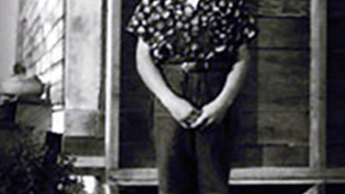 Dr. Francisco Jiménez at age 6 at a migrant labor camp.