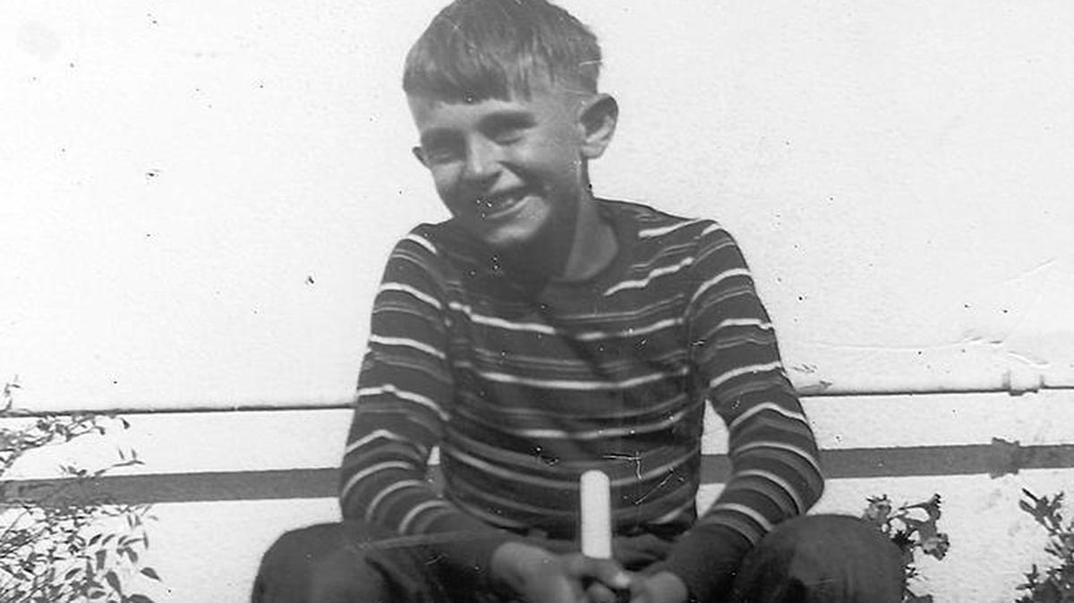 Bill Cattaneo, 12, in 1946.