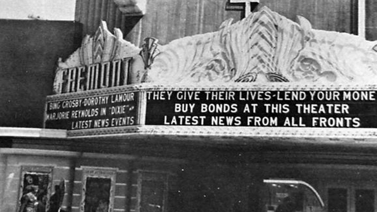 Fremont Theatre in San Luis Obispo in 1942.