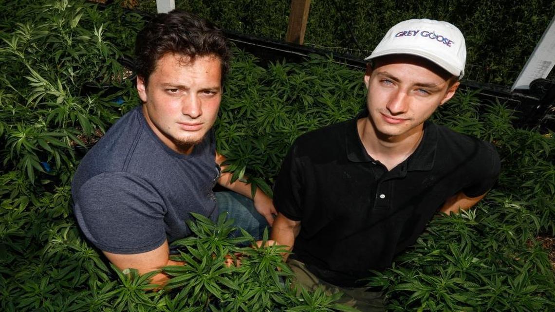Nicolas Pitchon, left and Matt O’Connor are are organizing the county's first recreational marijuana festival. It involves a competition, hence the festival name San Luis Obispo Cup.