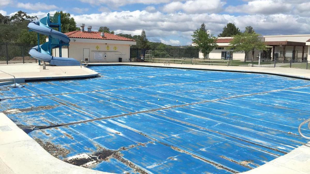 After a five-year closure, Paso Robles is set to reopen Centennial Pool, shown in 2015 before repairs were made.