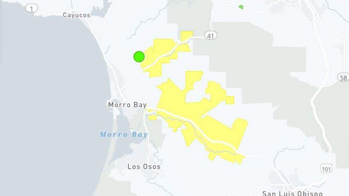 More than 300 customers are without power on Wednesday, according to PG&E.