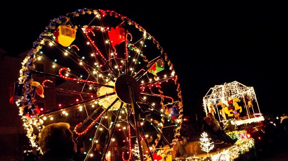 The Vine Street Victorian Christmas Showcase featured a parade in 2011. The showcase returns to Vine Street on Saturday, Dec. 9, 2017.