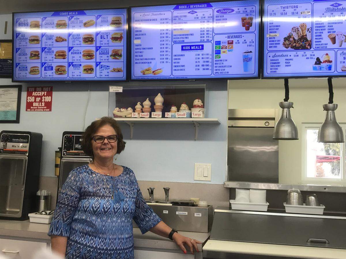 Soula Rangousses and her family have owned the Fosters Freeze franchise in Morro Bay for 36 years, or about half of the time the iconic soft-serve ice cream and burger shop has been there.
