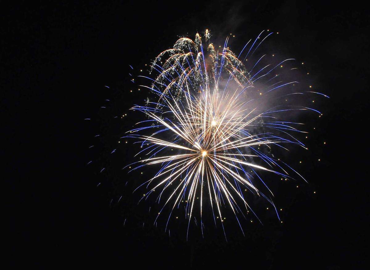 Fireworks at Cayucos.