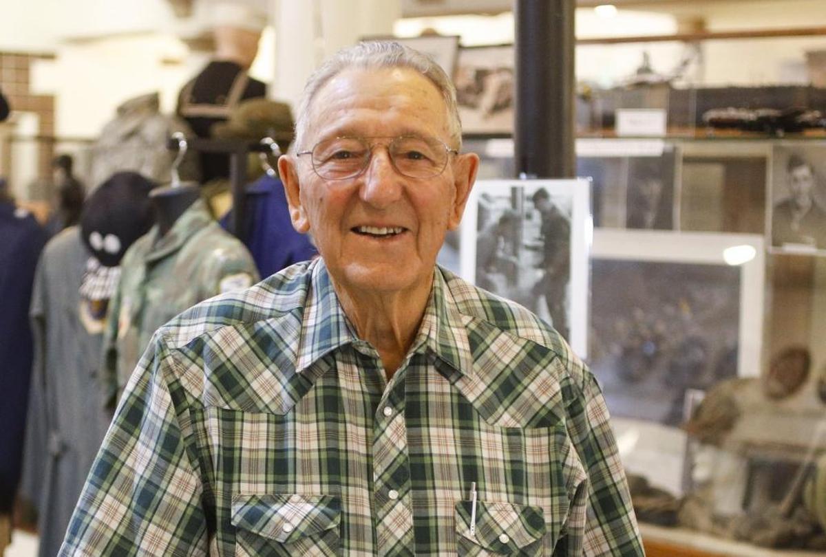 Dennis Perozzi Jr., 92, served 10 months in the Korean conflict in 1951-52. He was an Army infantryman and earned the Bronze Star and other citations.