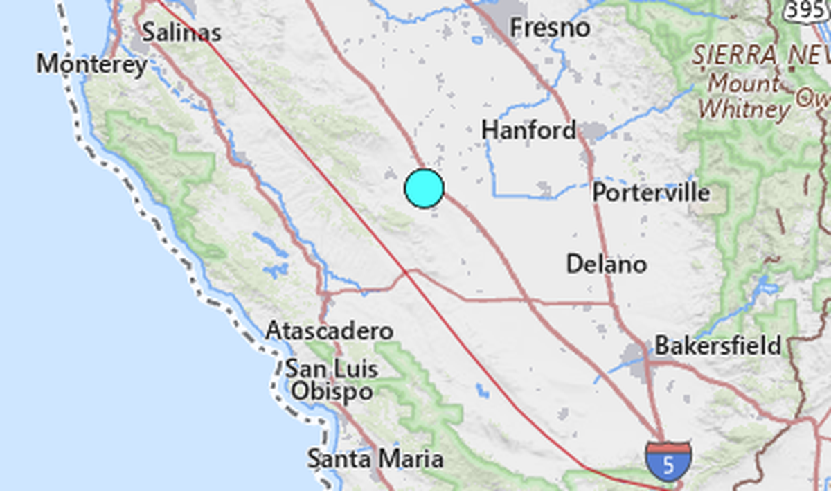 A 4.4-magnitude earthquake rattled the Central Valley near Coalinga and Avenal on Feb. 13, 2025, and was felt throughout San Luis Obispo County.