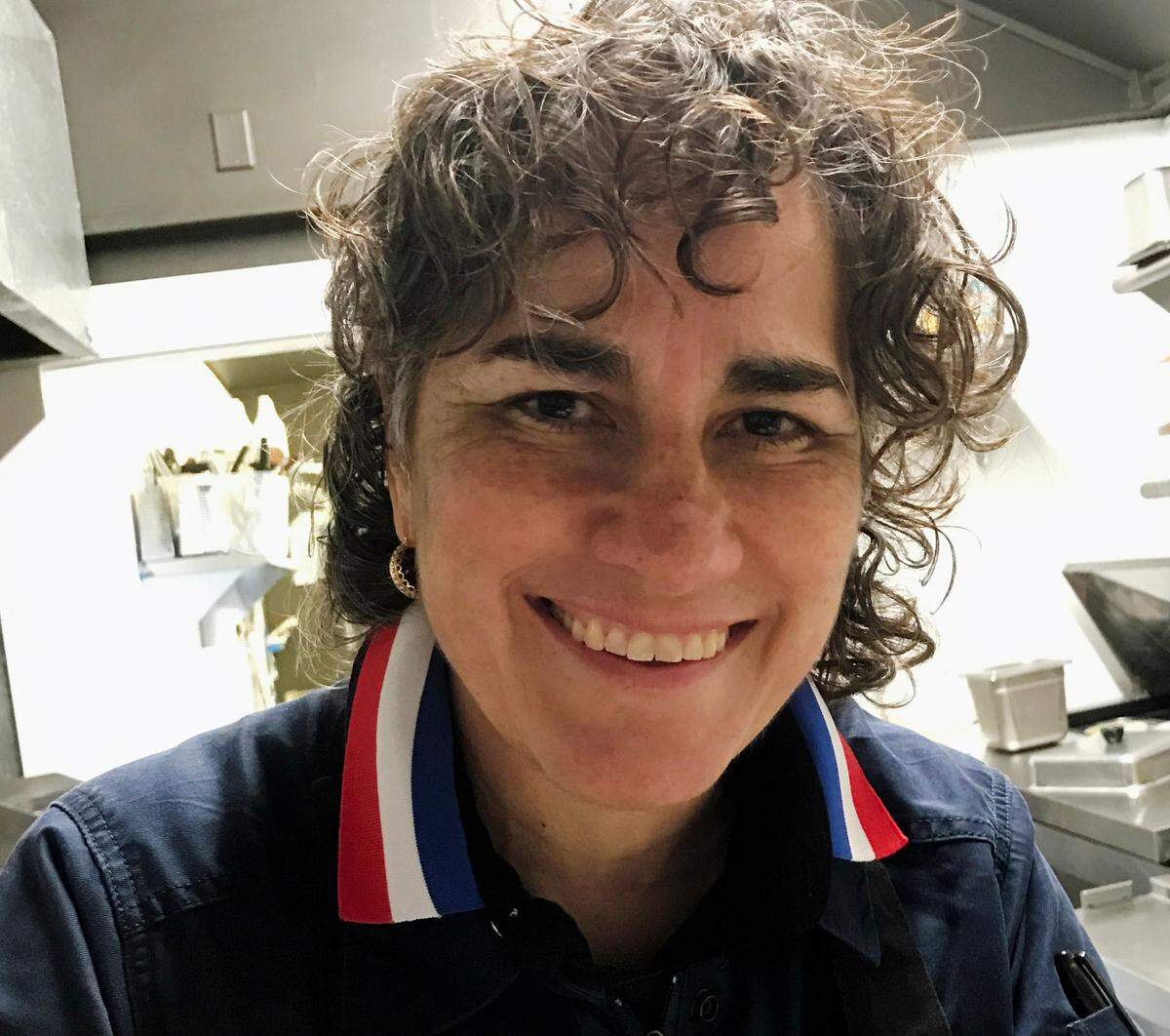 Brydge chef and partner Elaine Rivera-Glenn takes a quick break on March 9, 2023, two days before the new Cambria restaurant opened.