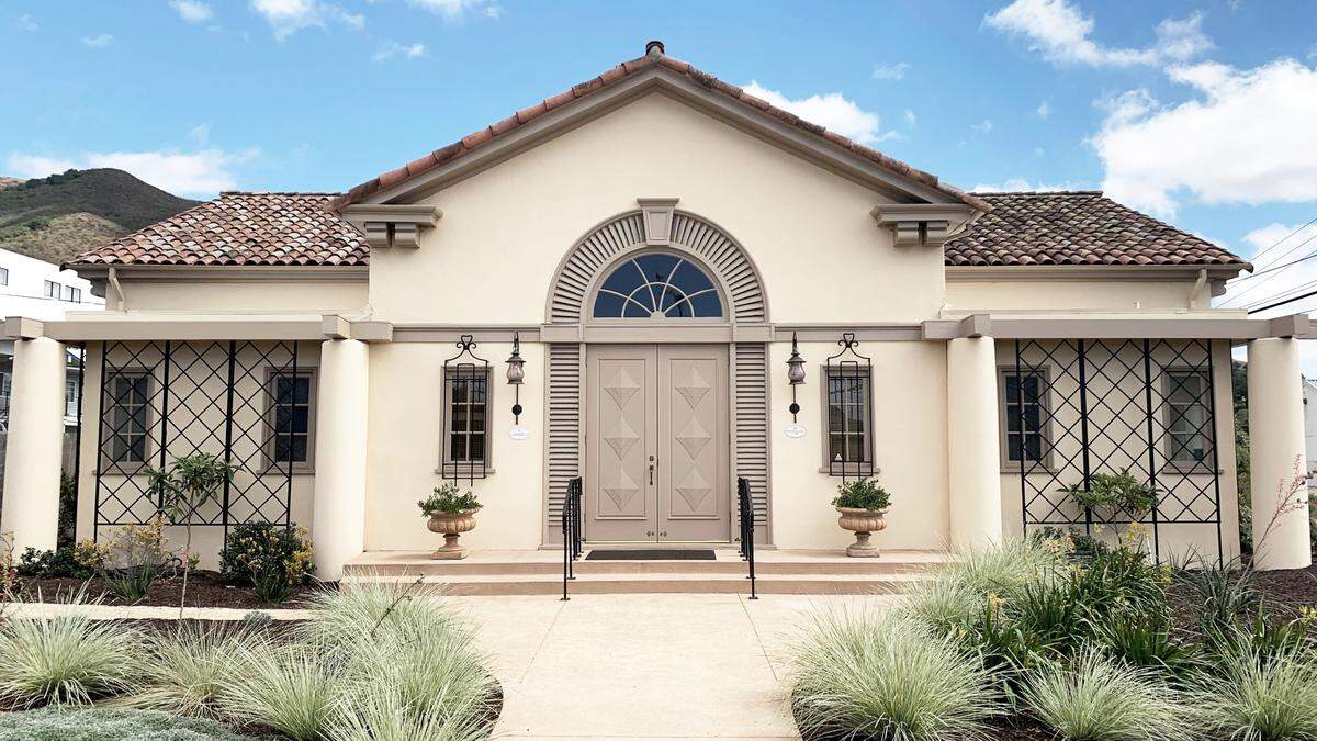 The Monday Club in San Luis Obispo, shown here in 2024, was designed by famed architect Julia Morgan.