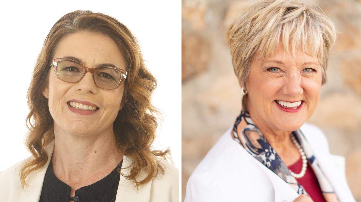 Dawn Addis, left, and Vicki Nohrden are candidates for the District 30 Assembly seat.