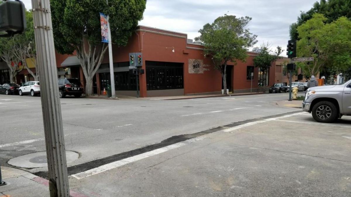 The city of SLO is working to repair sidewalks and improve the traffic signals at the intersection of Monterey and Osos streets.