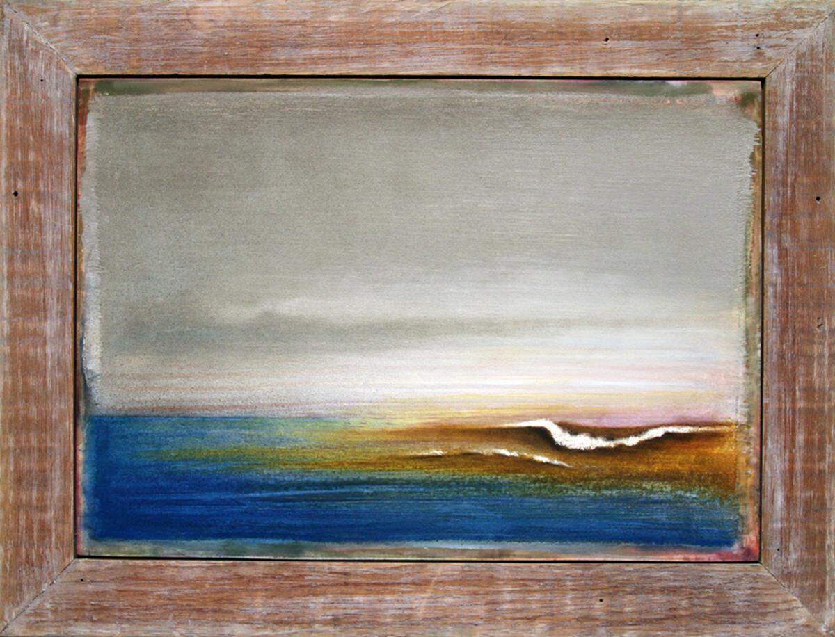 “Lodi” is one of a carefully curated group of works by Venice artist Ned Evans on display at Cambria’s new Cruise Control Gallery.