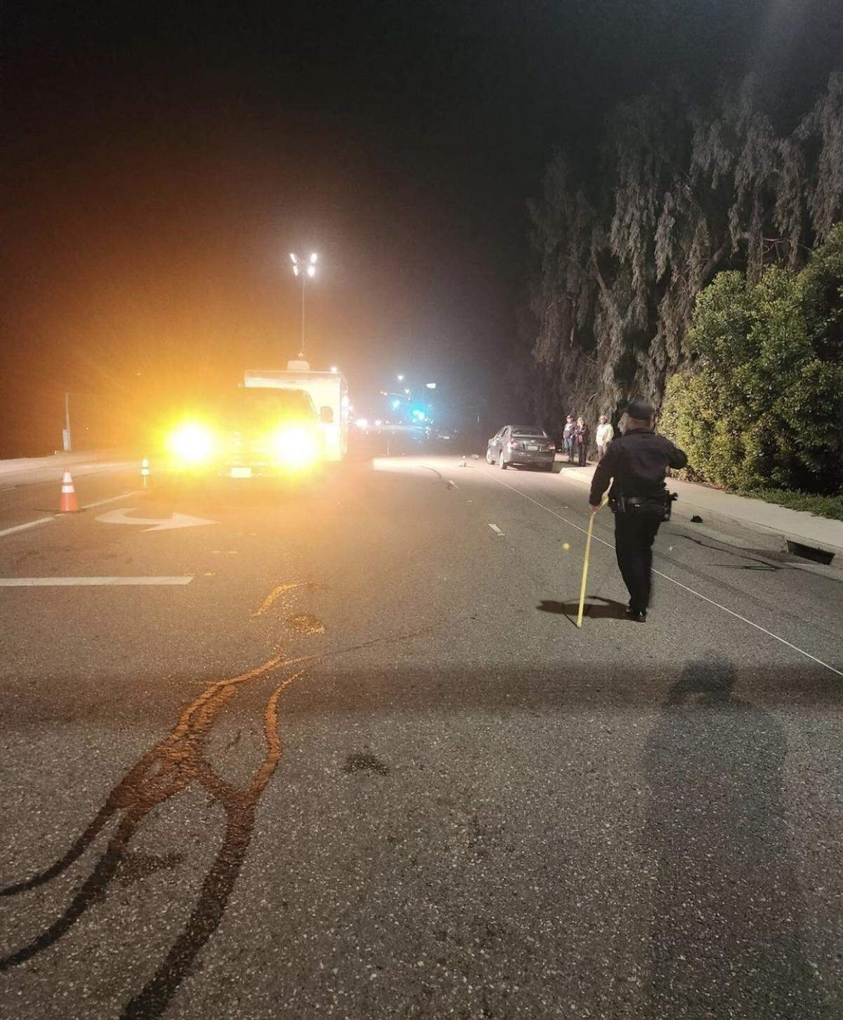 The Arroyo Grande Police Department responded to a collision on Wednesday, Nov. 29.