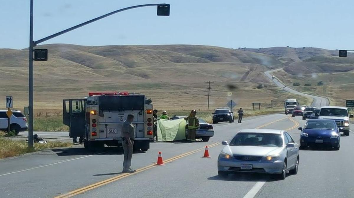 A two-vehicle crash about 7:45 a.m. Saturday, May 13, 2017, at the Cholame “Y” killed a 64-year-old Bakersfield man, according to the California Highway Patrol.