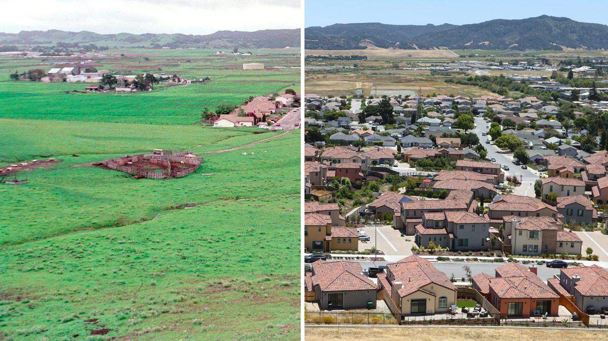Then-and-now photos: See how hundreds of homes filled SLO ranch land