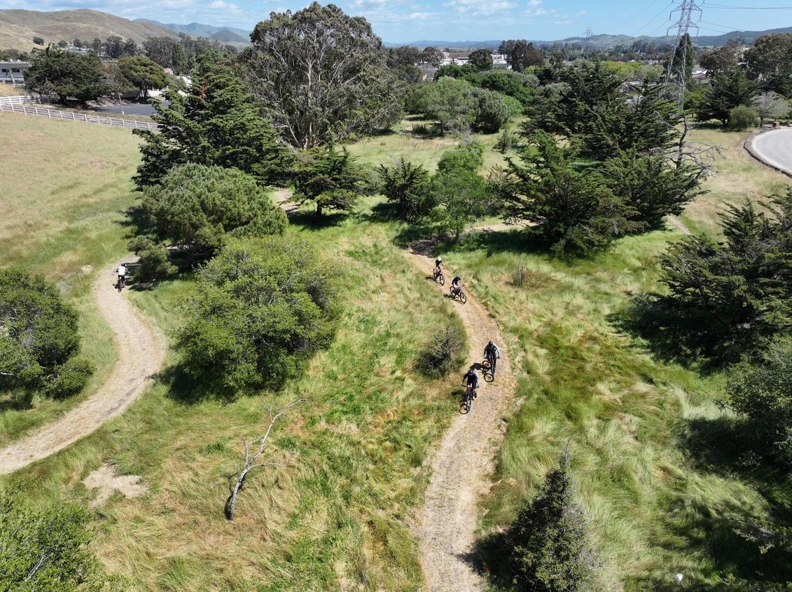 San Luis Obispo has opened the first phase of its new pilot bike park at Laguna Lake Park, which includes a mountain bike loop trail and a kids pump track.